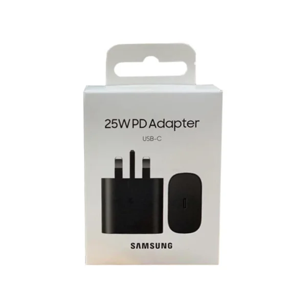 شارژر  سامسونگ (SAMSUNG) اورجینال سه پین 25W - تصویر 2
