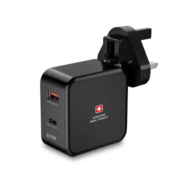 SWISS MILITARY ADAPTER 65W - تصویر 3