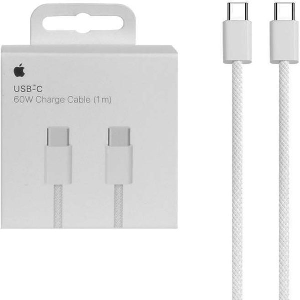 کابل شارژ USB-C به USB-C |یک متر | بسته بندی شرکتی - تصویر 4
