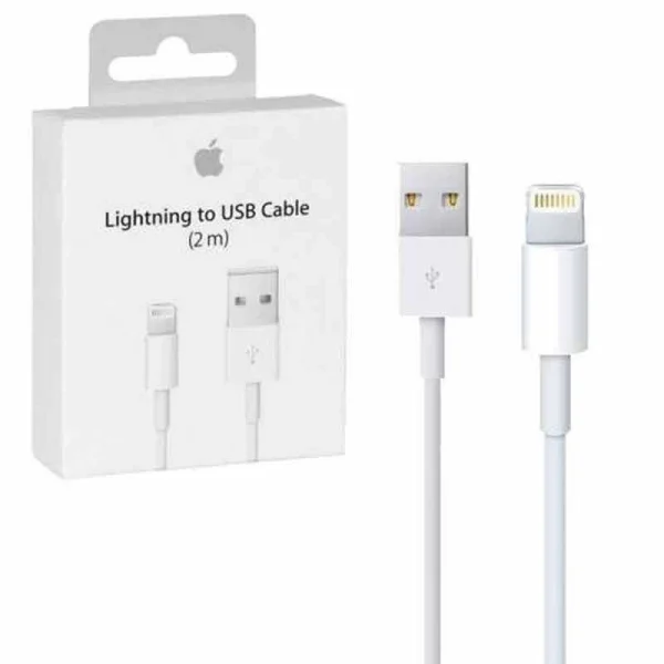 کابل شارژ USB-A به Lightning | دو متر — بسته بندی شرکتی - تصویر 6