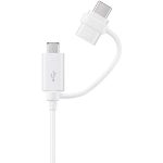 کابل شارژ USB-A به Type-C + Micro-USB | حدود 1 متر - تصویر 3