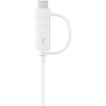 کابل شارژ USB-A به Type-C + Micro-USB | حدود 1 متر - تصویر 4