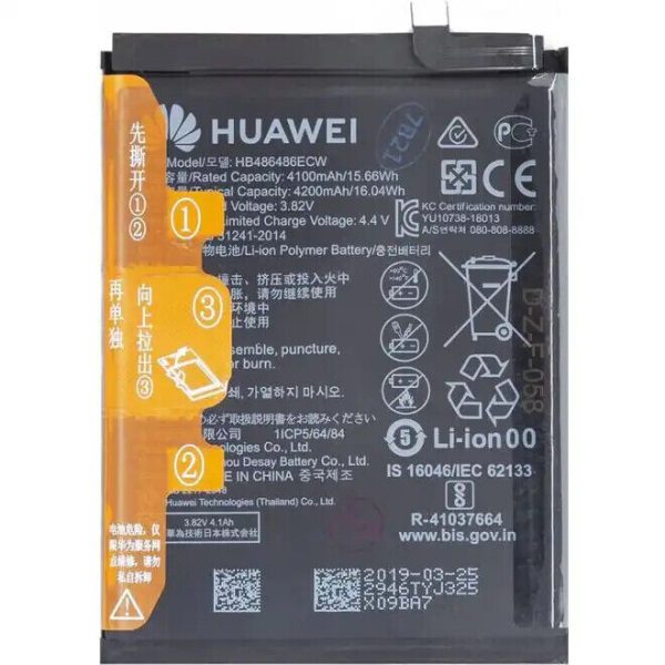 باطری اصلی MATE20PRO-HB486486 - تصویر 2
